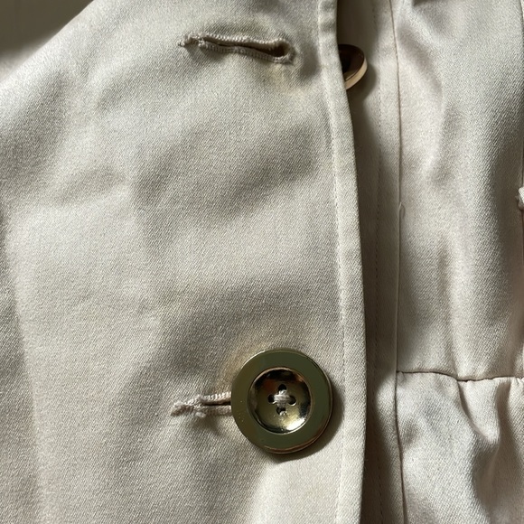 Forever new bow skirt trench coat Australian size 12 - Picture 11 of 11